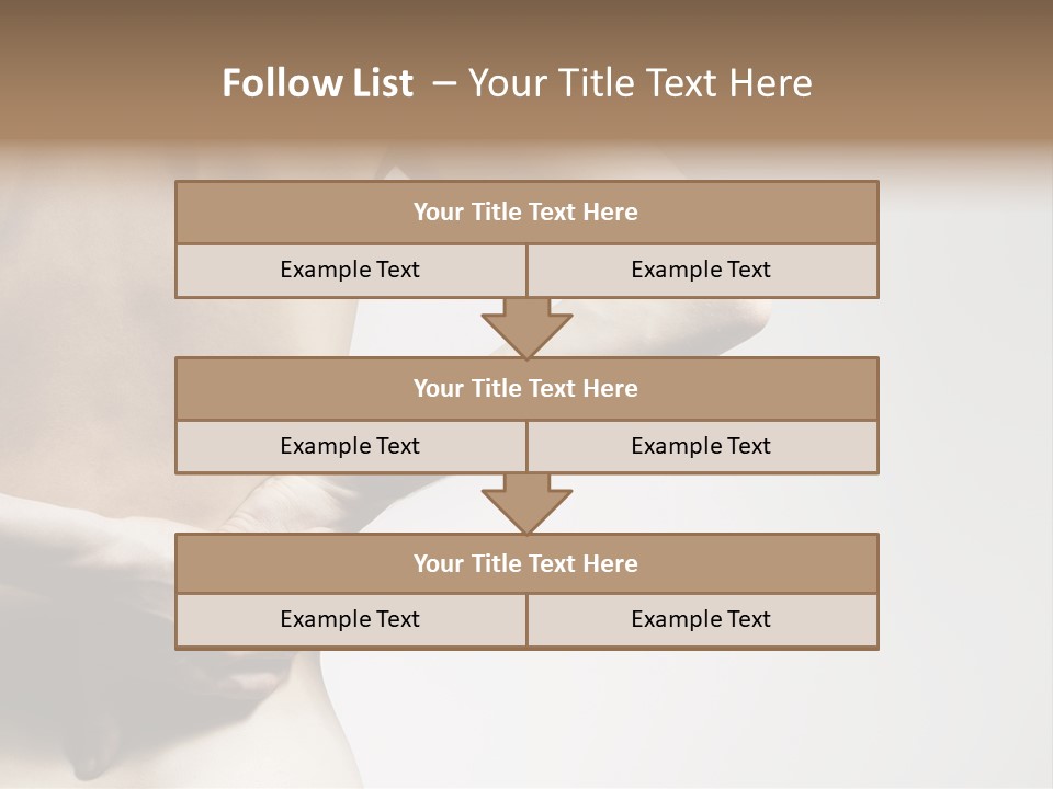 Pain Backache Human PowerPoint Template