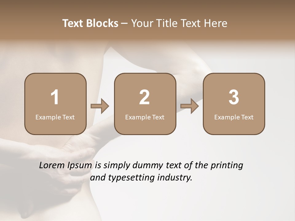 Pain Backache Human PowerPoint Template