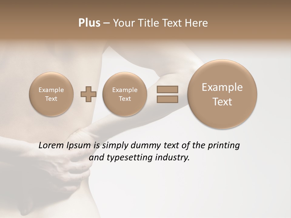 Pain Backache Human PowerPoint Template