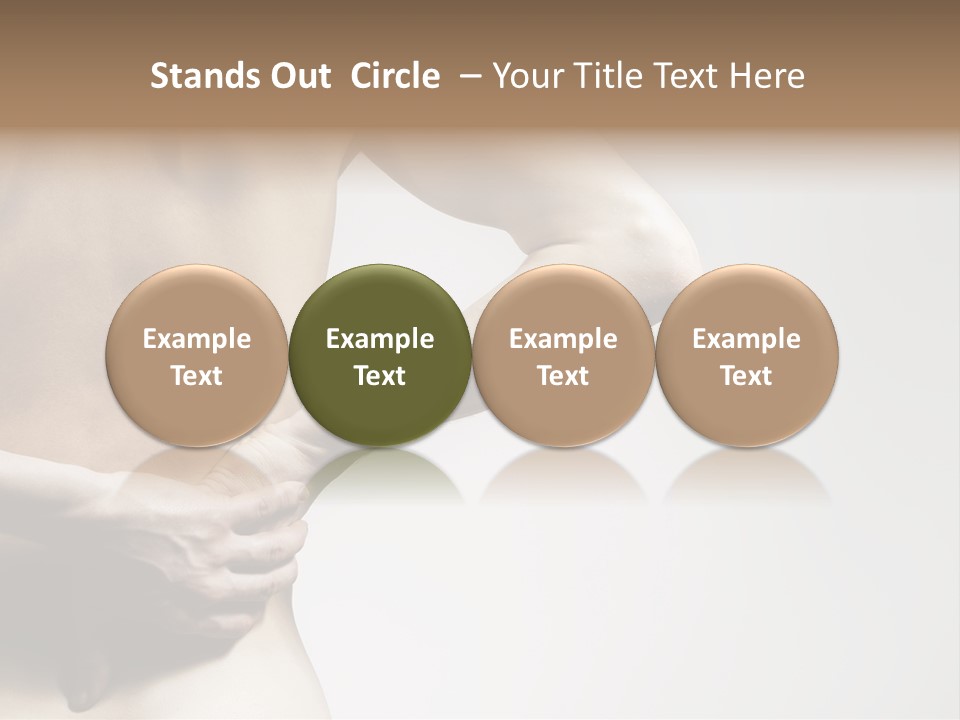 Pain Backache Human PowerPoint Template