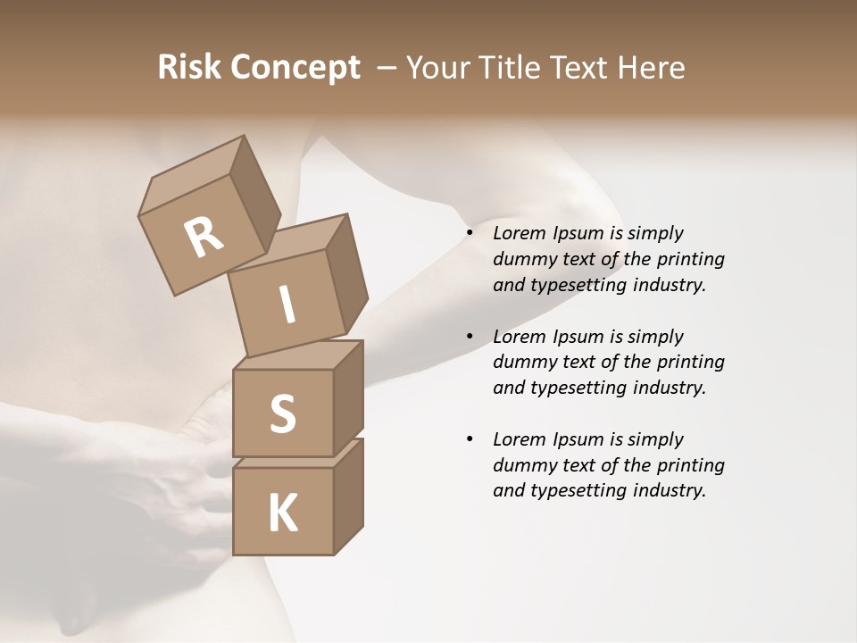 Pain Backache Human PowerPoint Template