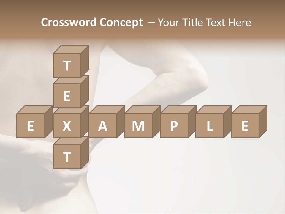 Pain Backache Human PowerPoint Template