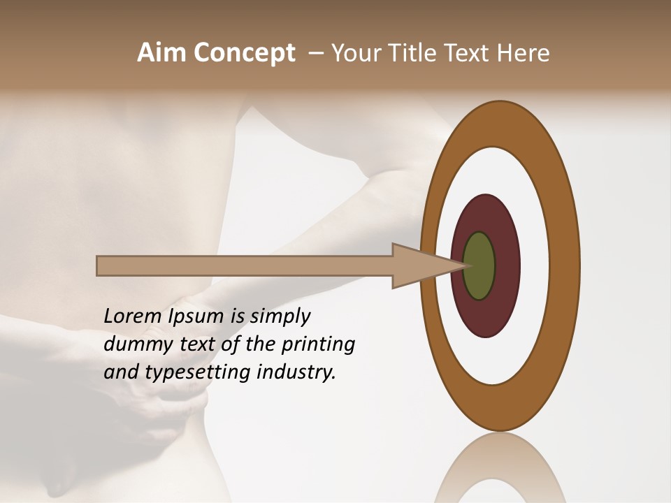 Pain Backache Human PowerPoint Template