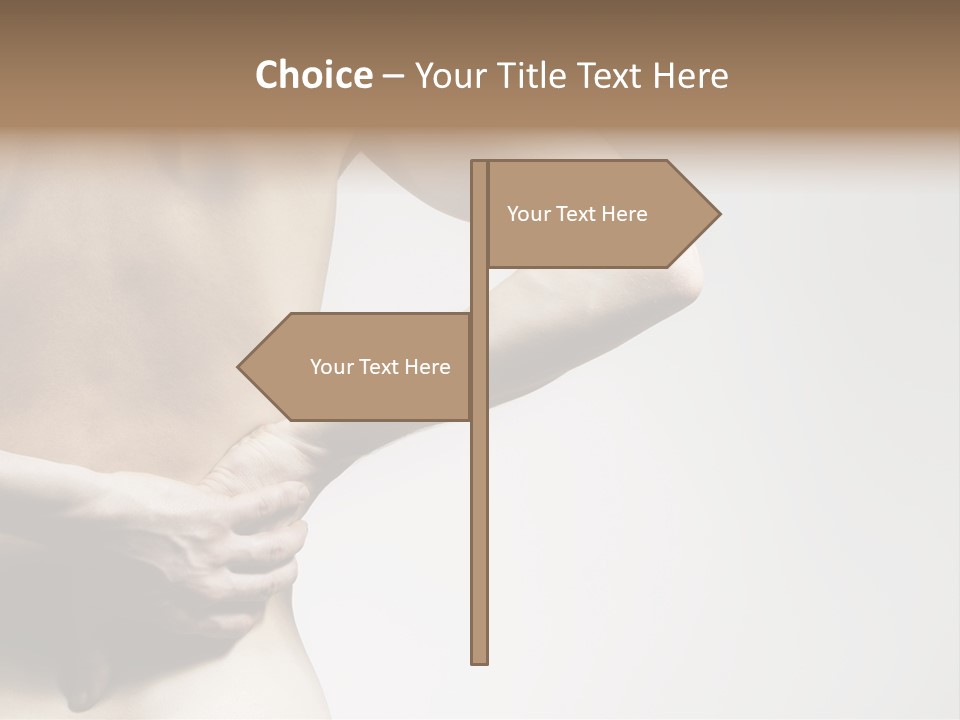 Pain Backache Human PowerPoint Template