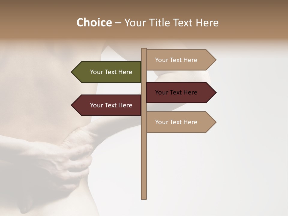 Pain Backache Human PowerPoint Template