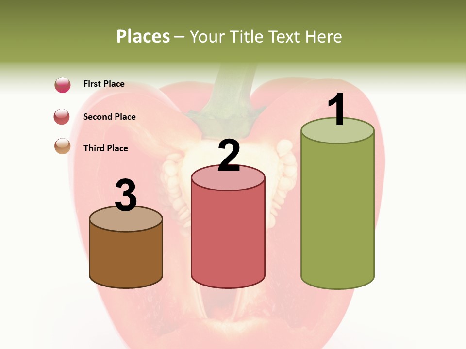 Vivid Arrangement Healthy PowerPoint Template