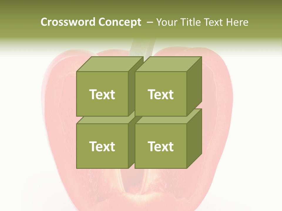 Vivid Arrangement Healthy PowerPoint Template