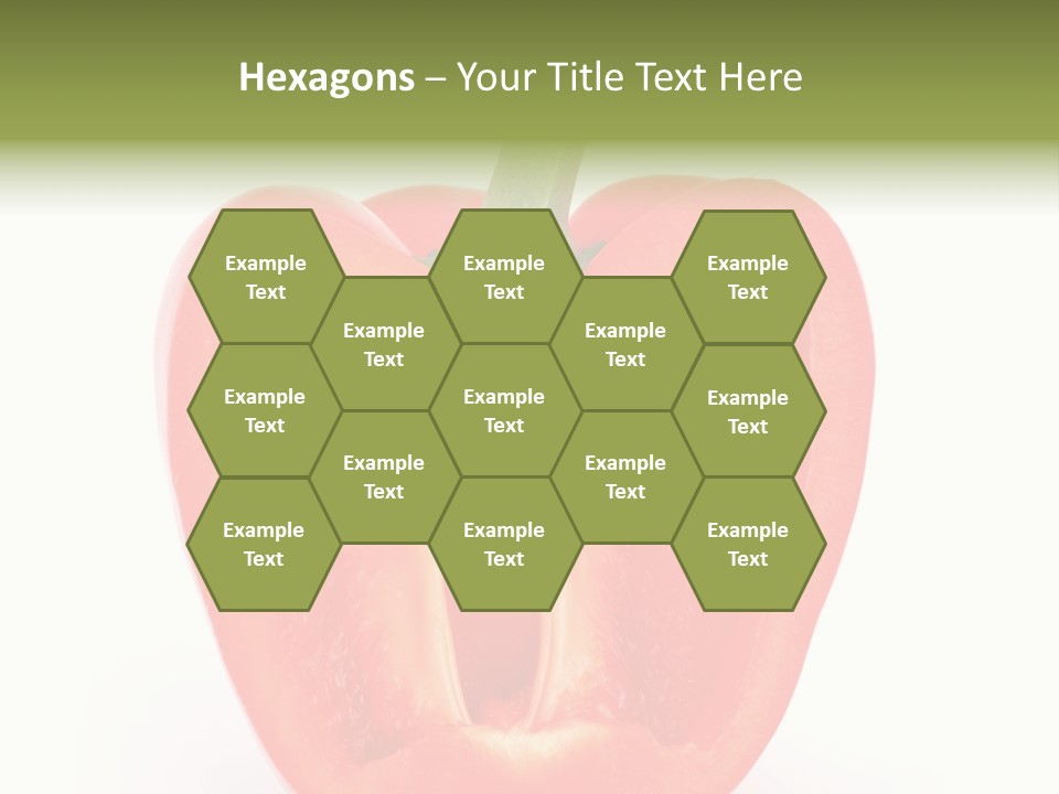 Vivid Arrangement Healthy PowerPoint Template