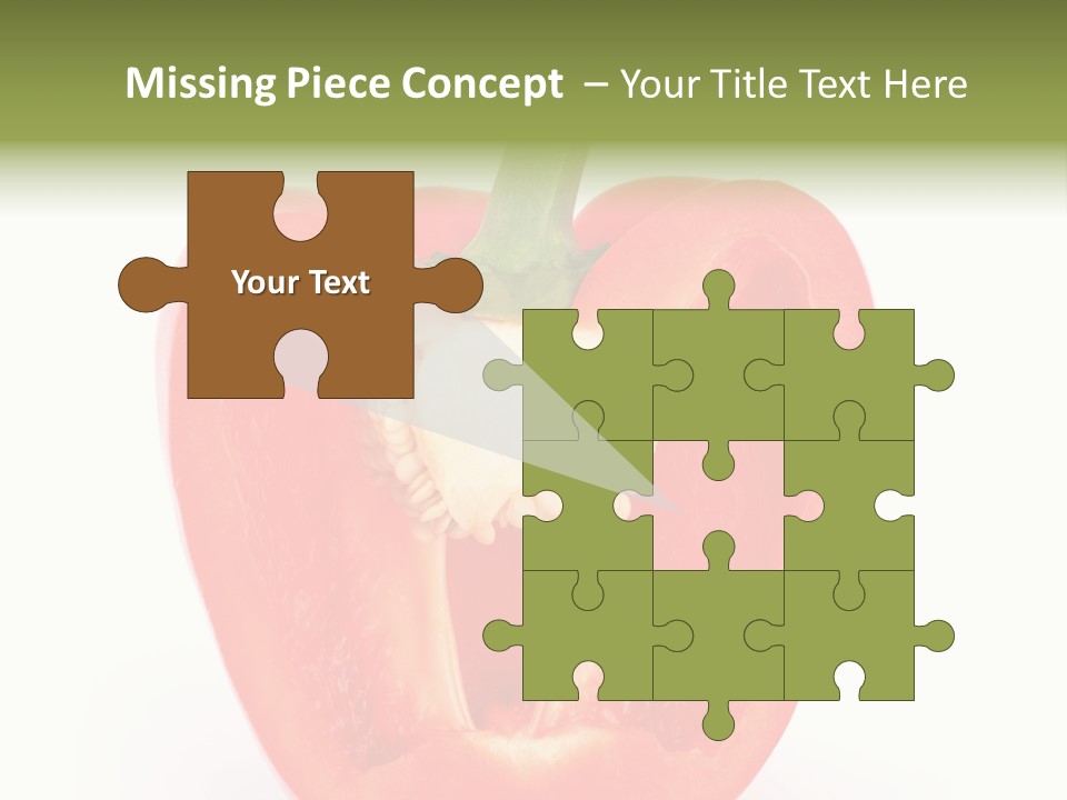 Vivid Arrangement Healthy PowerPoint Template