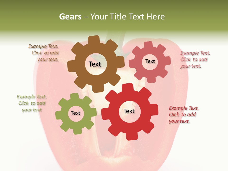 Vivid Arrangement Healthy PowerPoint Template