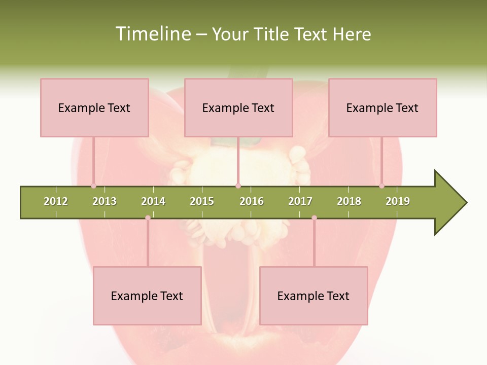 Vivid Arrangement Healthy PowerPoint Template