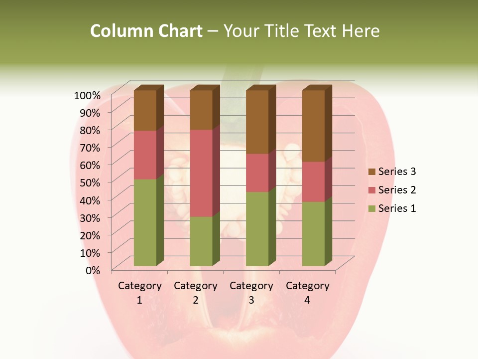 Vivid Arrangement Healthy PowerPoint Template