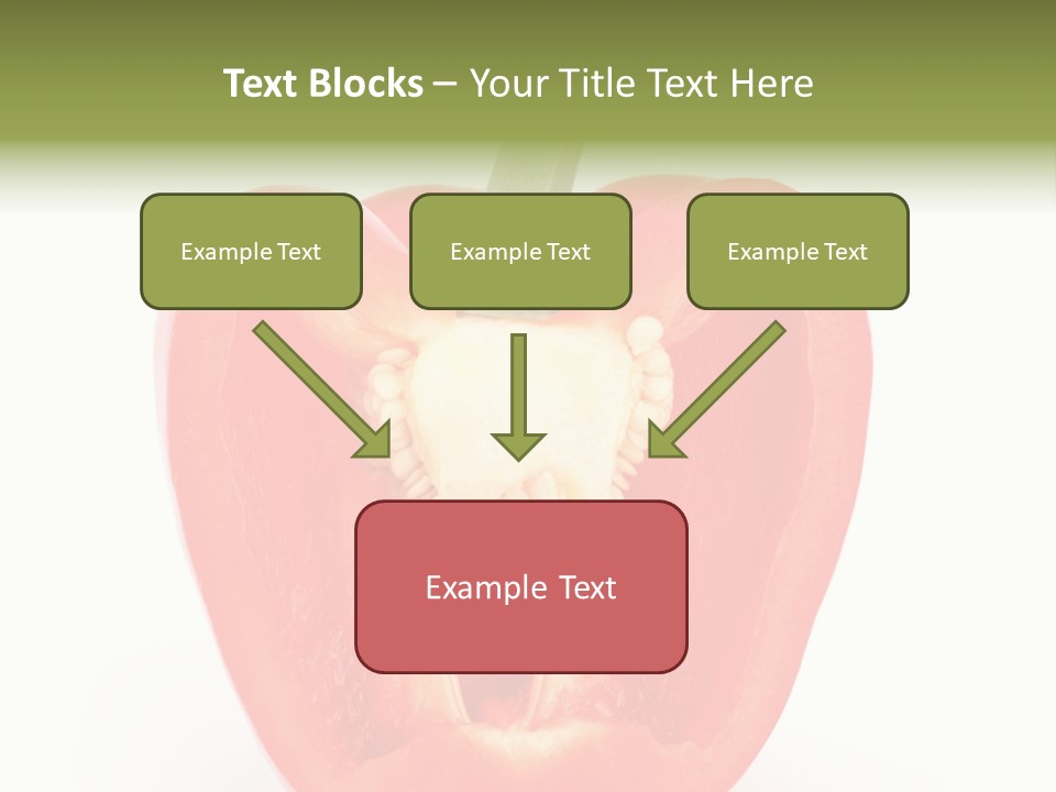 Vivid Arrangement Healthy PowerPoint Template