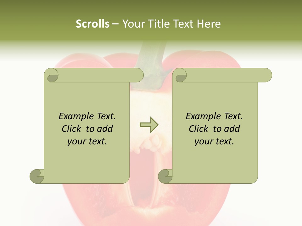 Vivid Arrangement Healthy PowerPoint Template