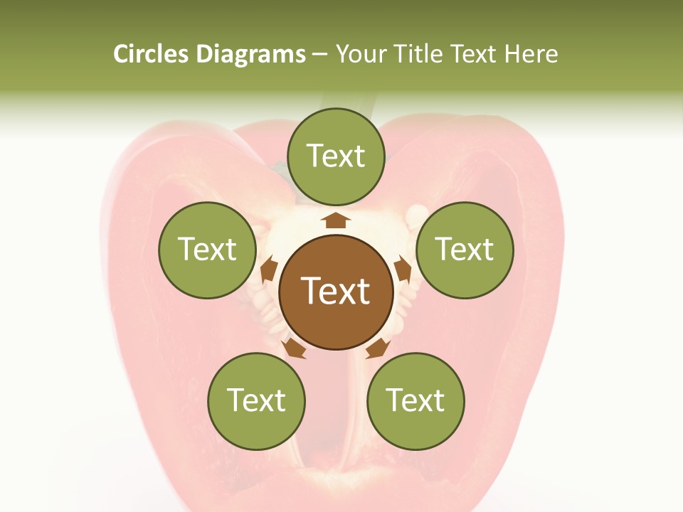 Vivid Arrangement Healthy PowerPoint Template