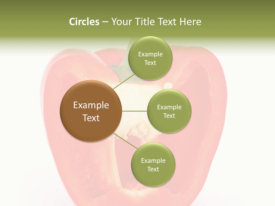 Vivid Arrangement Healthy PowerPoint Template