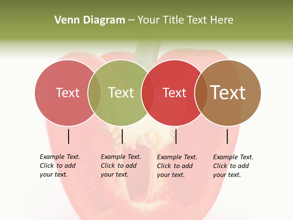 Vivid Arrangement Healthy PowerPoint Template