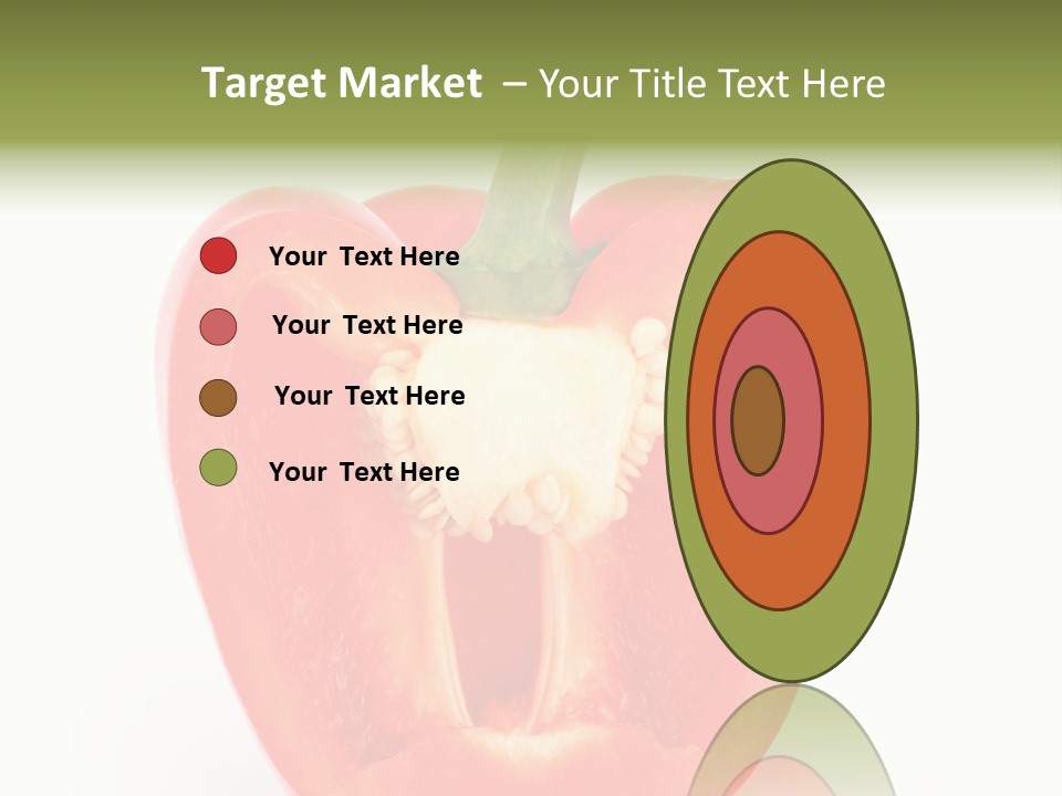 Vivid Arrangement Healthy PowerPoint Template