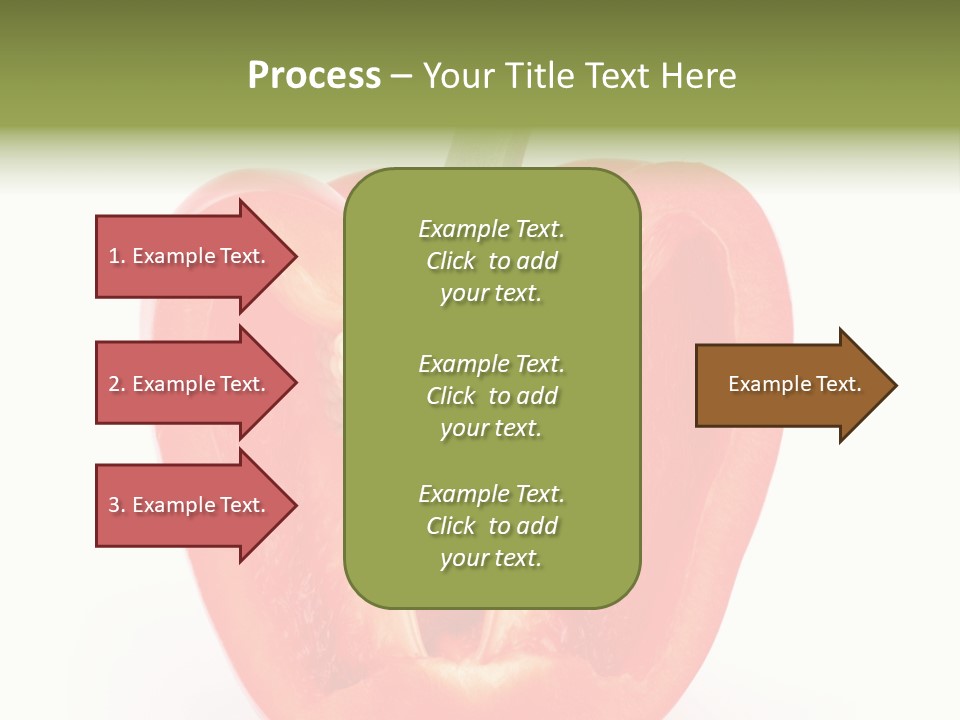 Vivid Arrangement Healthy PowerPoint Template