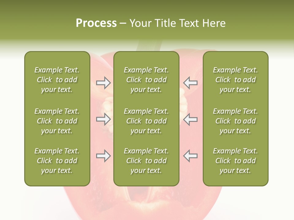 Vivid Arrangement Healthy PowerPoint Template