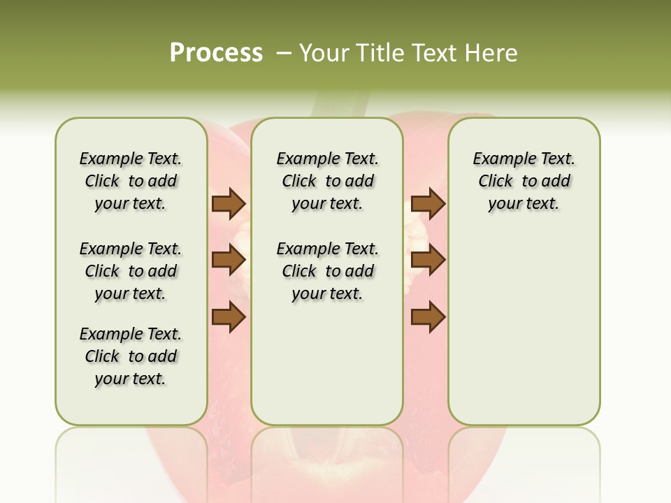 Vivid Arrangement Healthy PowerPoint Template