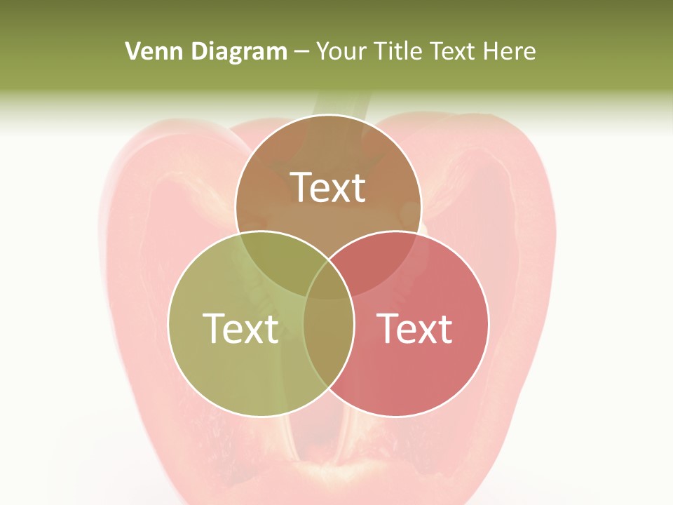 Vivid Arrangement Healthy PowerPoint Template