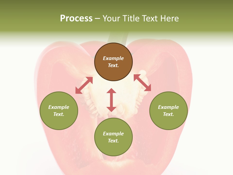 Vivid Arrangement Healthy PowerPoint Template