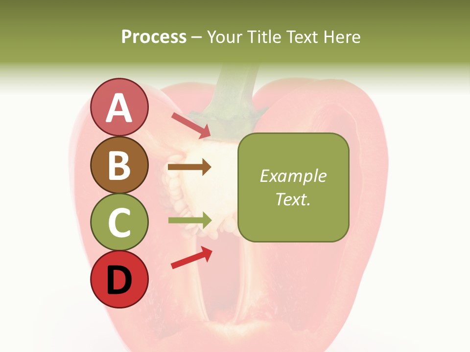 Vivid Arrangement Healthy PowerPoint Template
