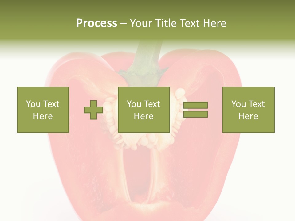 Vivid Arrangement Healthy PowerPoint Template