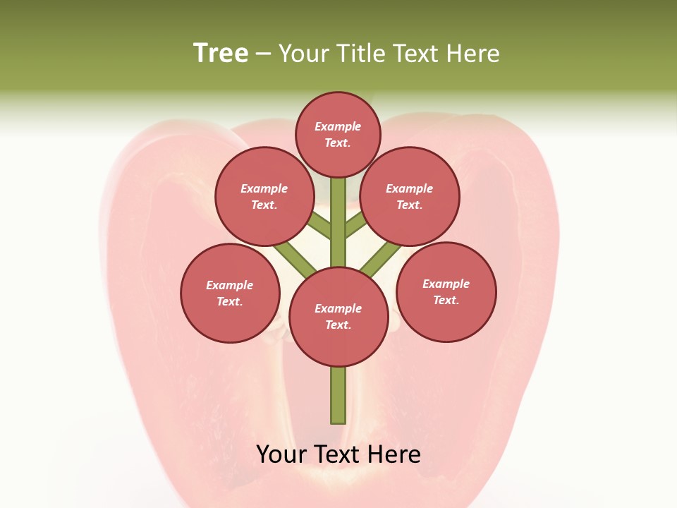 Vivid Arrangement Healthy PowerPoint Template