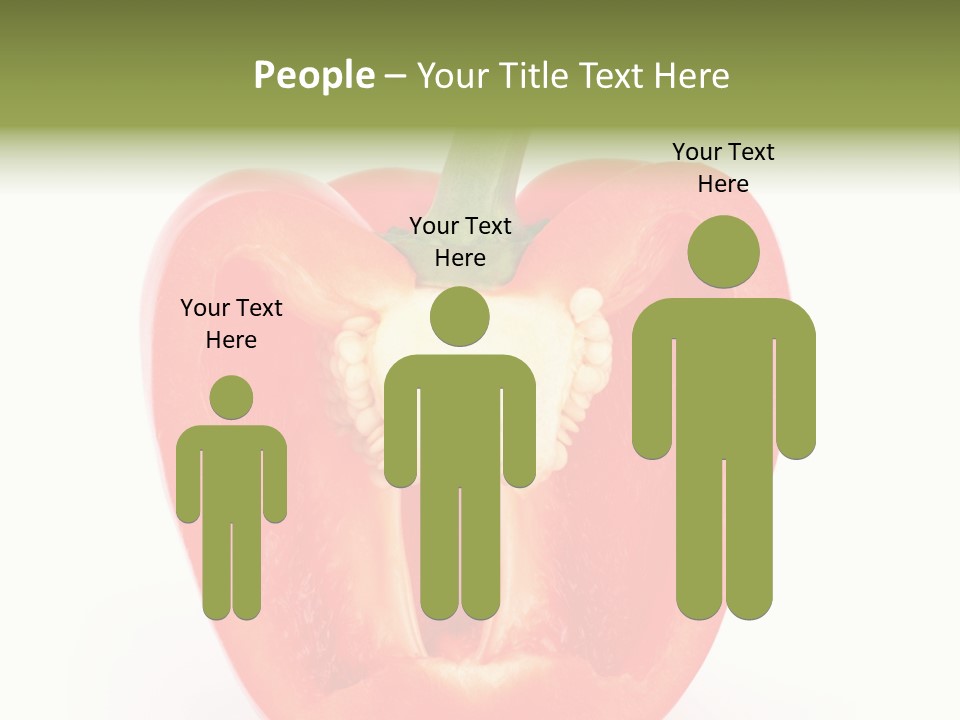 Vivid Arrangement Healthy PowerPoint Template