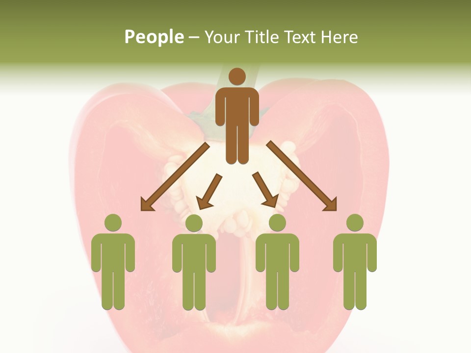 Vivid Arrangement Healthy PowerPoint Template