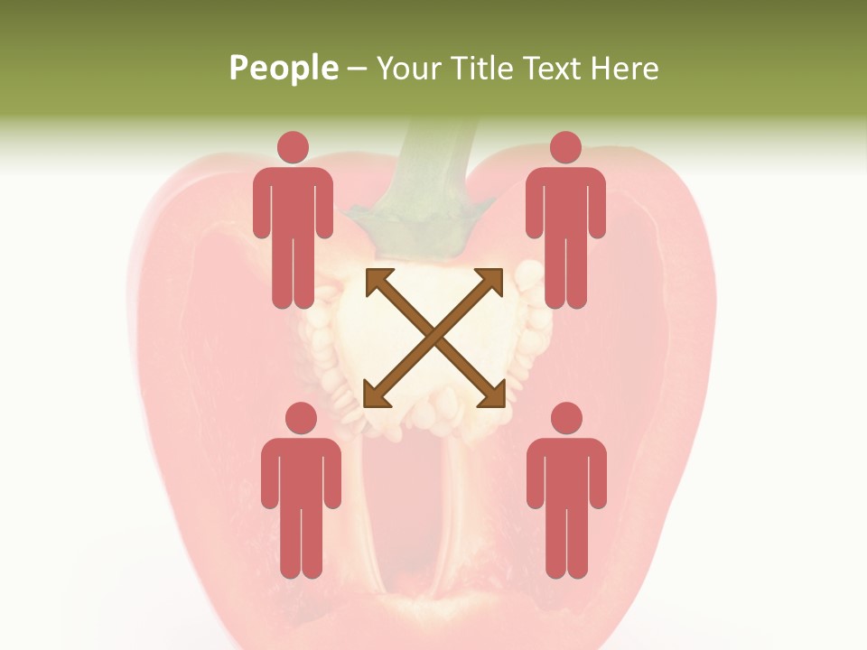 Vivid Arrangement Healthy PowerPoint Template