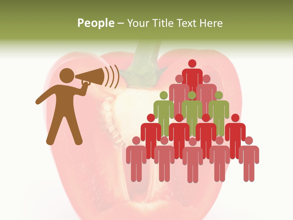 Vivid Arrangement Healthy PowerPoint Template