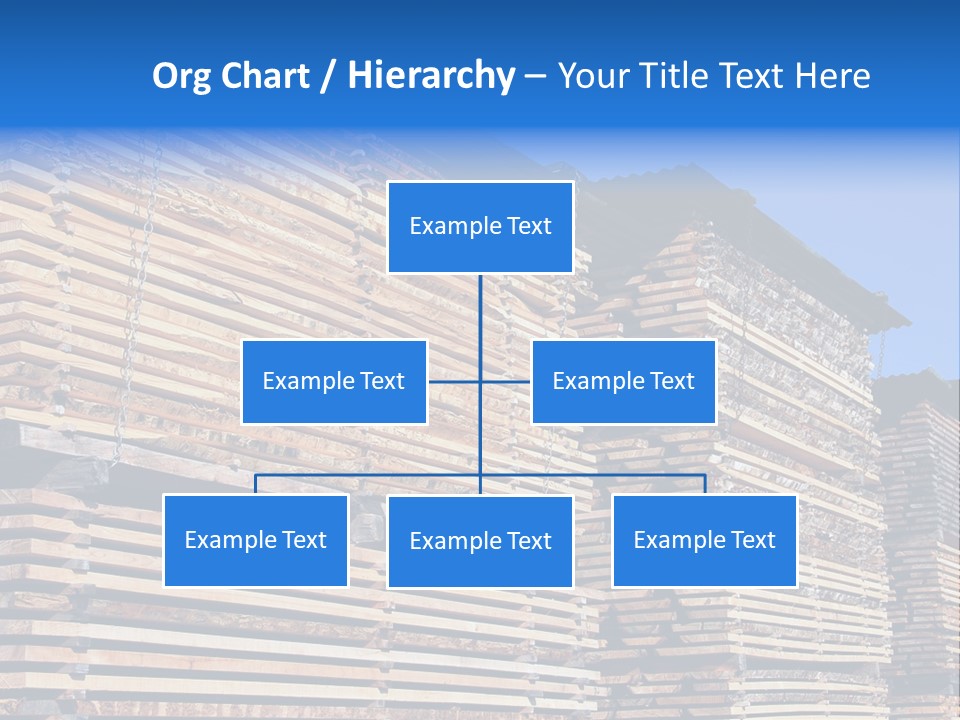 Pattern Felled Lumber PowerPoint Template