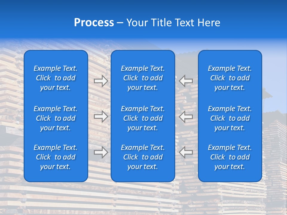 Pattern Felled Lumber PowerPoint Template