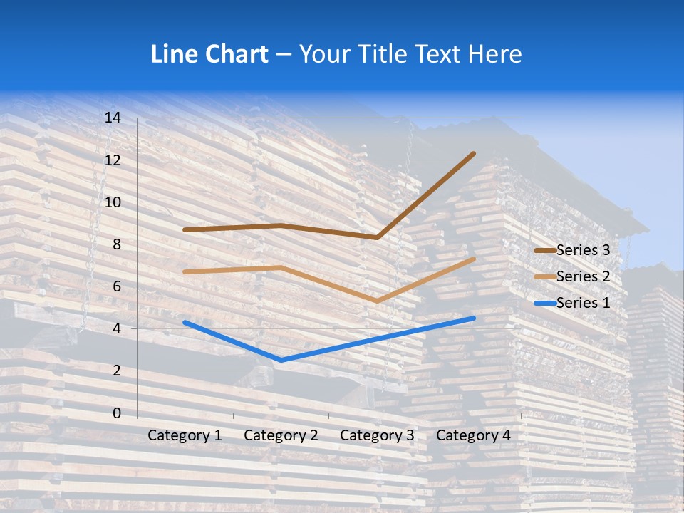 Pattern Felled Lumber PowerPoint Template