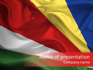 Ancient Flag Silk PowerPoint Template