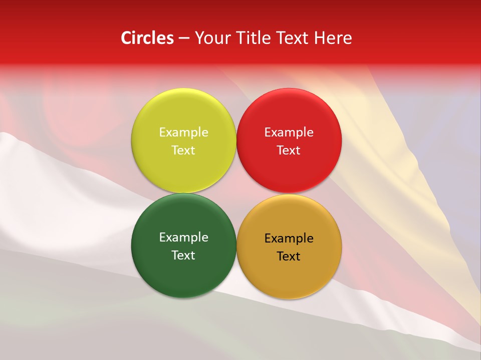 Ancient Flag Silk PowerPoint Template