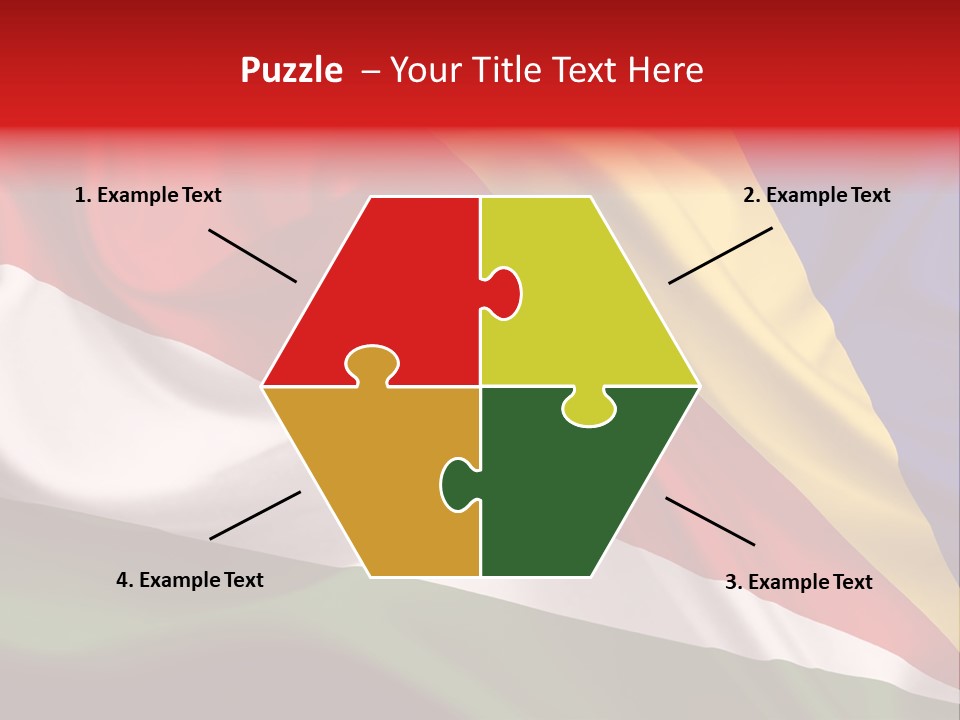 Ancient Flag Silk PowerPoint Template