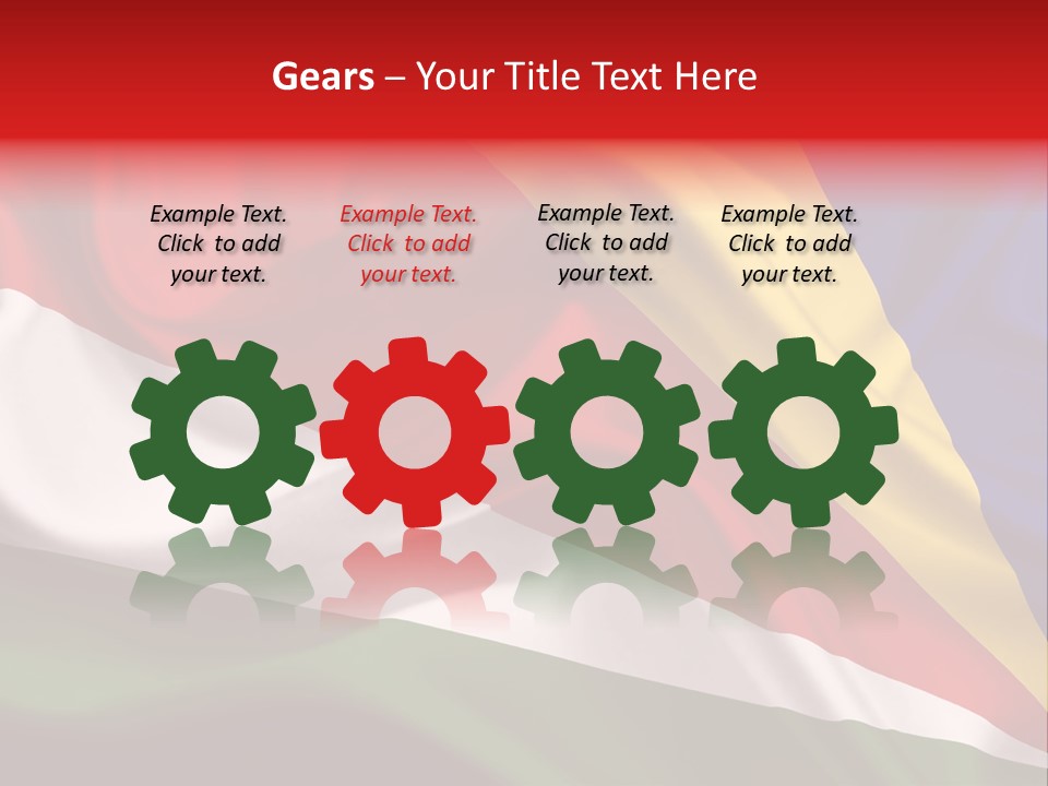 Ancient Flag Silk PowerPoint Template