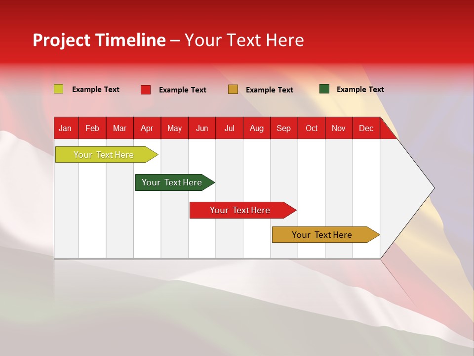Ancient Flag Silk PowerPoint Template