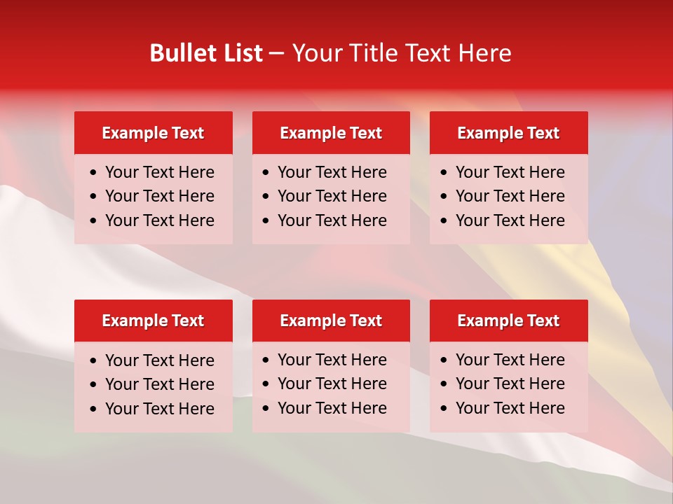 Ancient Flag Silk PowerPoint Template