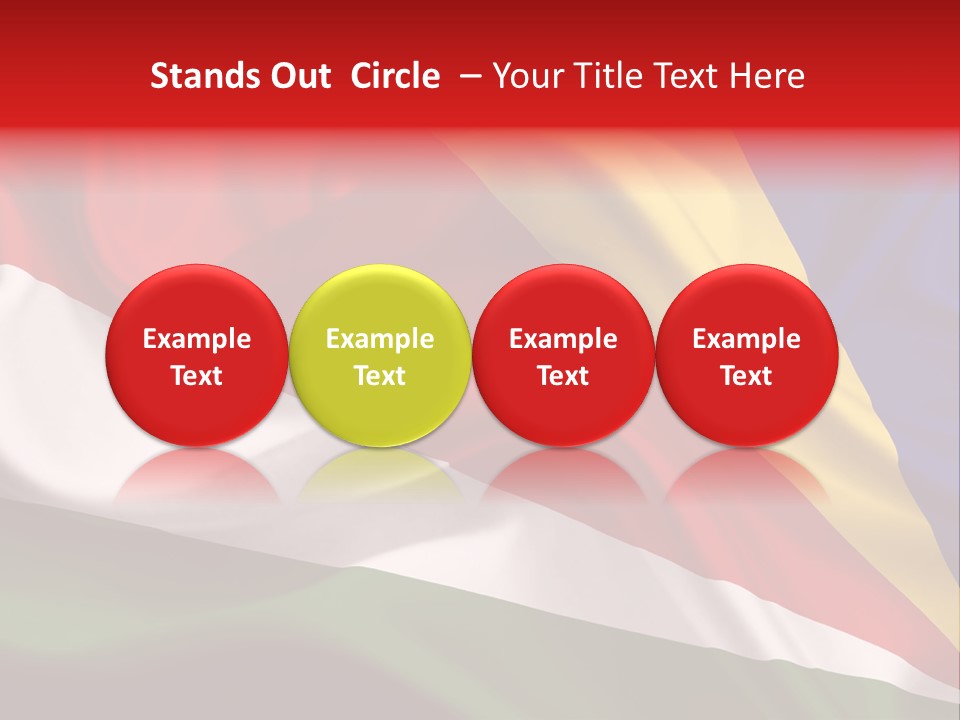 Ancient Flag Silk PowerPoint Template