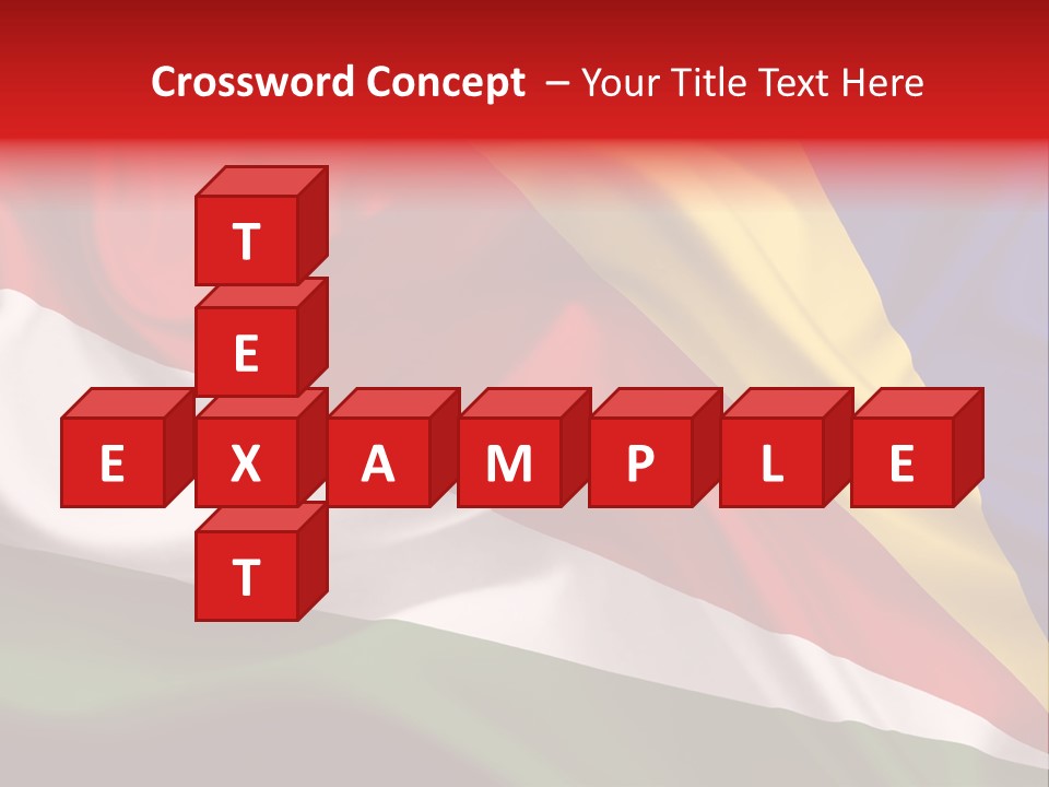 Ancient Flag Silk PowerPoint Template