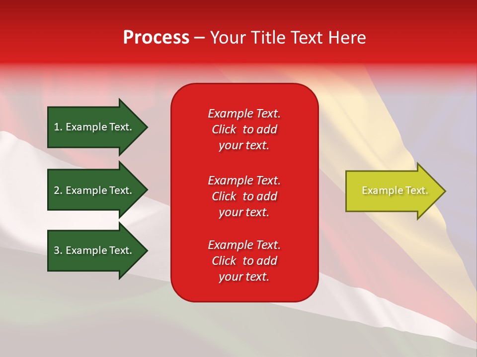 Ancient Flag Silk PowerPoint Template