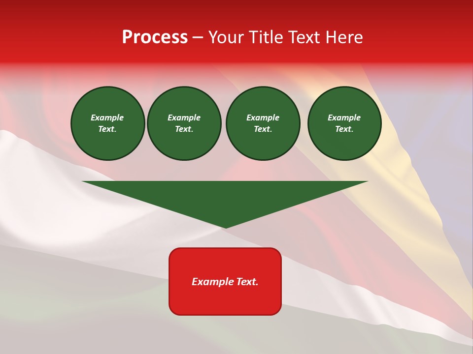 Ancient Flag Silk PowerPoint Template