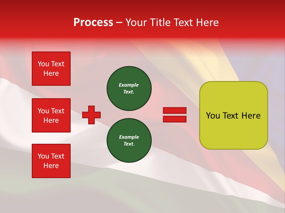 Ancient Flag Silk PowerPoint Template