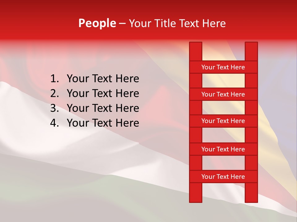 Ancient Flag Silk PowerPoint Template