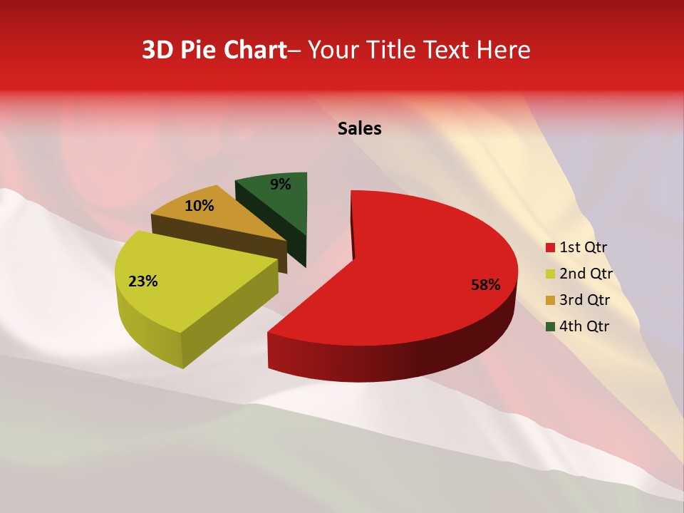 Ancient Flag Silk PowerPoint Template